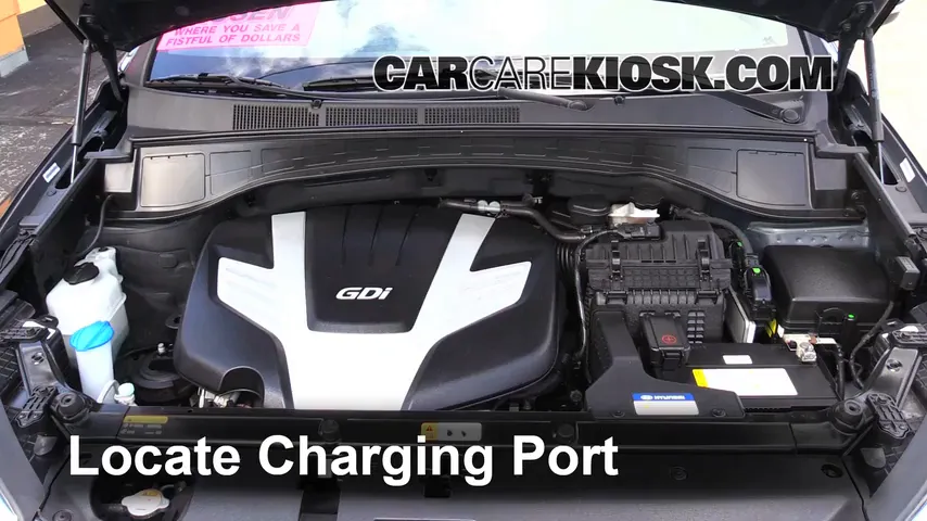 2013 Hyundai Santa Fe GLS 3.3L V6 Air Conditioner